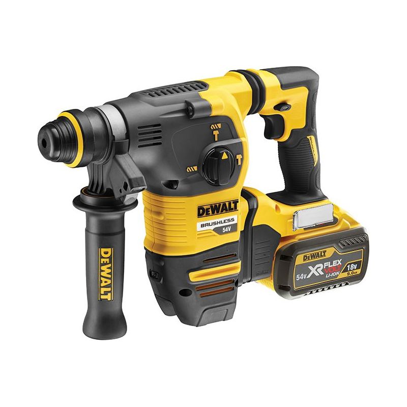 Dewalt Power Tools DCH333X2 XR FlexVolt Brushless SDS Plus Hammer 54V 2 x 3.0Ah Li-ion DeWALT Power Tools - RockBottom Northampton