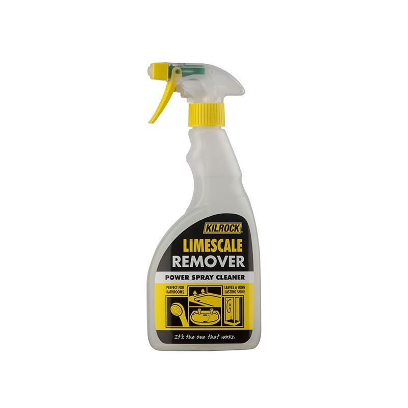 Kilrock Limescale Remover Power Spray Cleaner 500ml Trigger Spray Kilrock - RockBottom Northampton