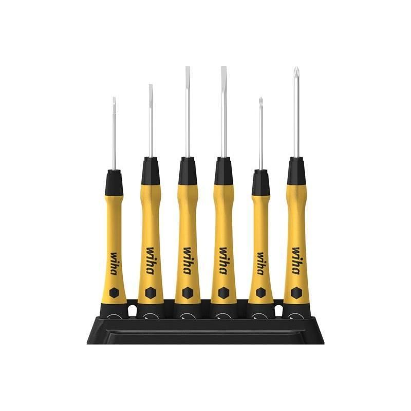 Wiha PicoFinish® SL/PH Fine ESD Screwdriver Set, 7 Piece Wiha - RockBottom Northampton