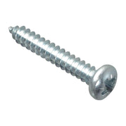 Forgefix Self-Tapping Screw Pozi Compatible Pan Head ZP 1in x 8 ForgePack 25 ForgeFix - RockBottom Northampton