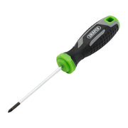 Draper Pozi Soft Grip Screwdriver, PZ0 x 75mm Draper - Town Tools