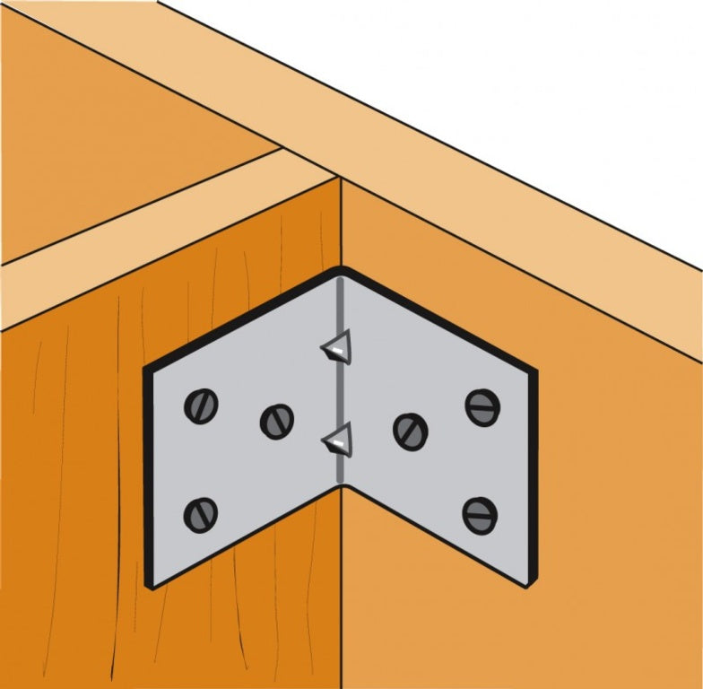 Simpson Strong Tie Light Reinforced Angle Bracket 70 x 50 x 60