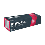 Duracell 9V PROCELL® Intense Alkaline Batteries (Pack 10) Duracell - RockBottom Northampton
