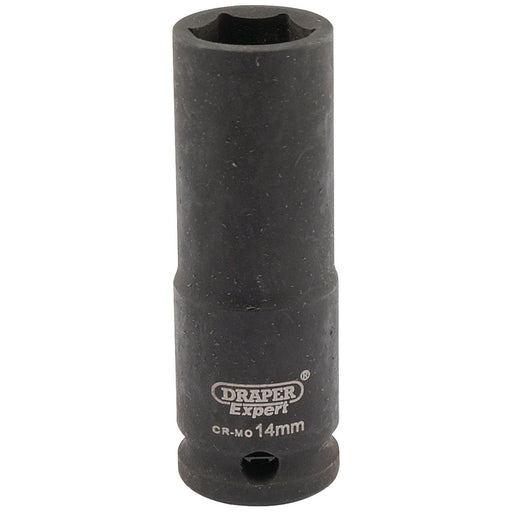 Draper Expert HI-TORQ 6 Point Deep Impact Socket, 3/8" Sq. Dr., 14mm Draper - Town Tools 