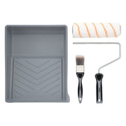 Draper Medium Pile Polyester Paint Roller and Brush Set with Soft Grip (4 Piece) Draper - Town Tools