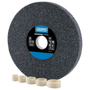 Draper Aluminium Oxide Bench Grinding Wheel, 200 x 25mm, 36 Grit 99570 Draper - Town Tools 