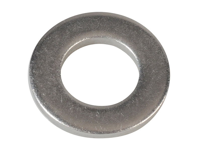 ForgeFix Flat Washers DIN125 A2 Stainless Steel M12 ForgePack 10