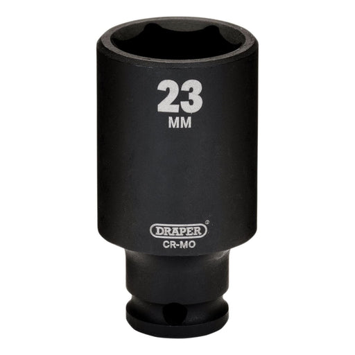 Draper Draper HI-TORQ Metric Deep Impact Socket, 3/8" Sq. Dr., 23mm Draper - Town Tools