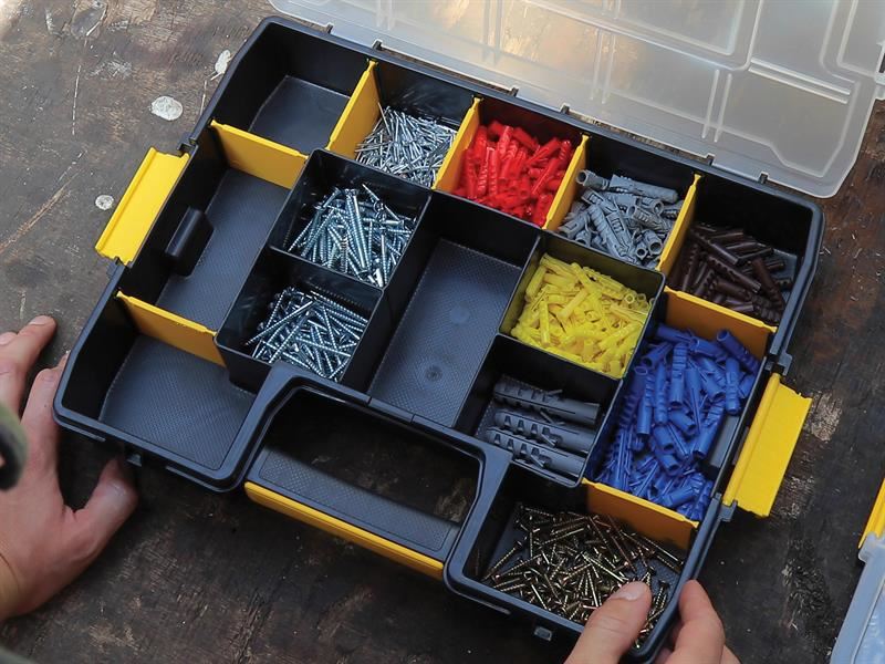 STANLEY Hand Tools SORTMASTER Junior Stackable Organiser STANLEY� Hand Tools - RockBottom Nothampton