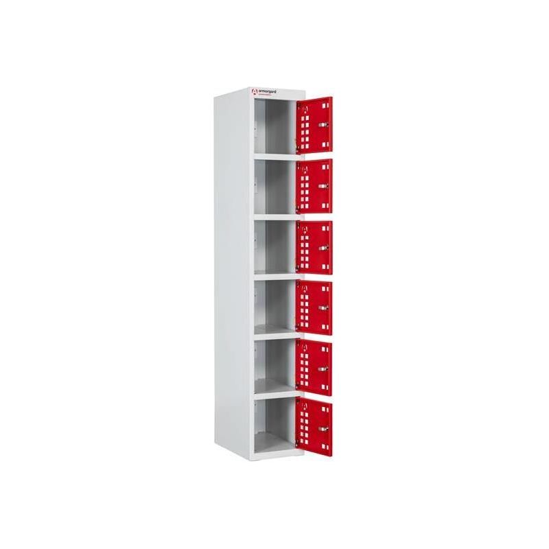 Armorgard PowerStation™ 6 Door Charging Locker Armorgard - NorthantsTrade Northampton 