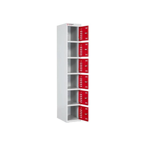 Armorgard PowerStation™ 6 Door Charging Locker Armorgard - NorthantsTrade Northampton 