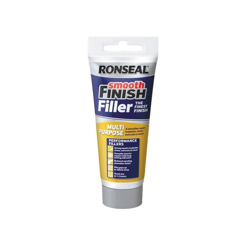 Ronseal Smooth Finish Multipurpose Wall Filler Ready Mixed 330g Ronseal - RockBottom Nothampton