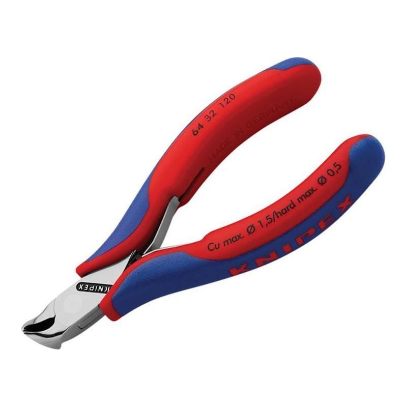 Knipex Electronics Oblique End Cutting Nippers 120mm Knipex - RockBottom Northampton