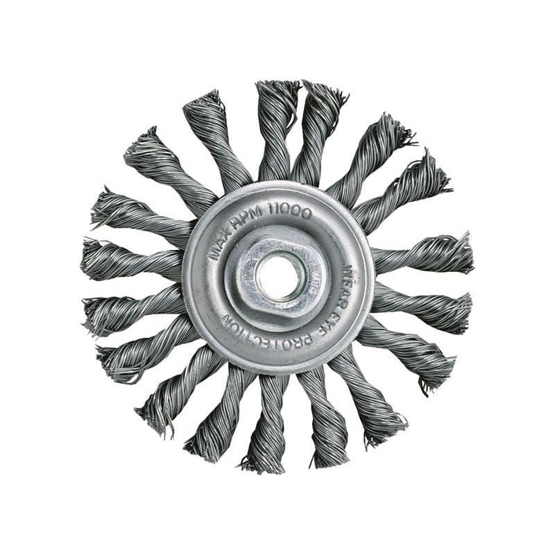 Dewalt Power Tools DT3502 Twist Knot Wire Wheel 115 x 22 x 22.23mm DeWALT Power Tools - RockBottom Northampton