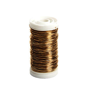 Oasis Reel Wire Metallic Gold 0.5mm x 50m