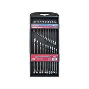 Faithfull Chrome Vanadium Comb Spanner Set, 25 Piece Faithfull - RockBottom Northampton