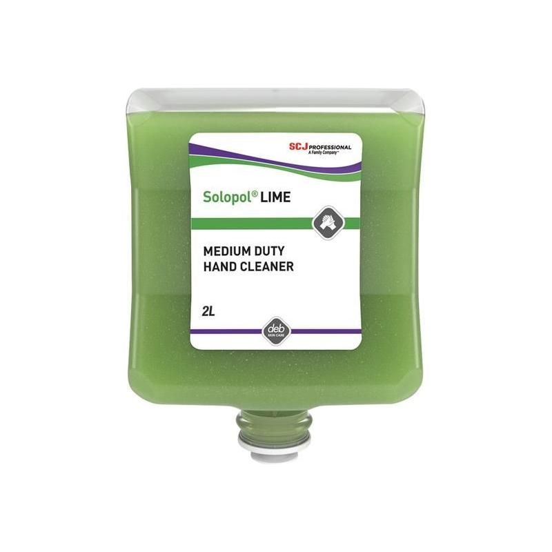 Sc Johnson Professional Solopol® Lime Medium/Heavy-Duty Hand Wash Cartridge 2 litre SC Johnson Professional - RockBottom Nothampton