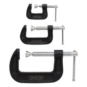 Draper Heavy Duty G-Clamp Set (3 Piece) Draper - Town Tools