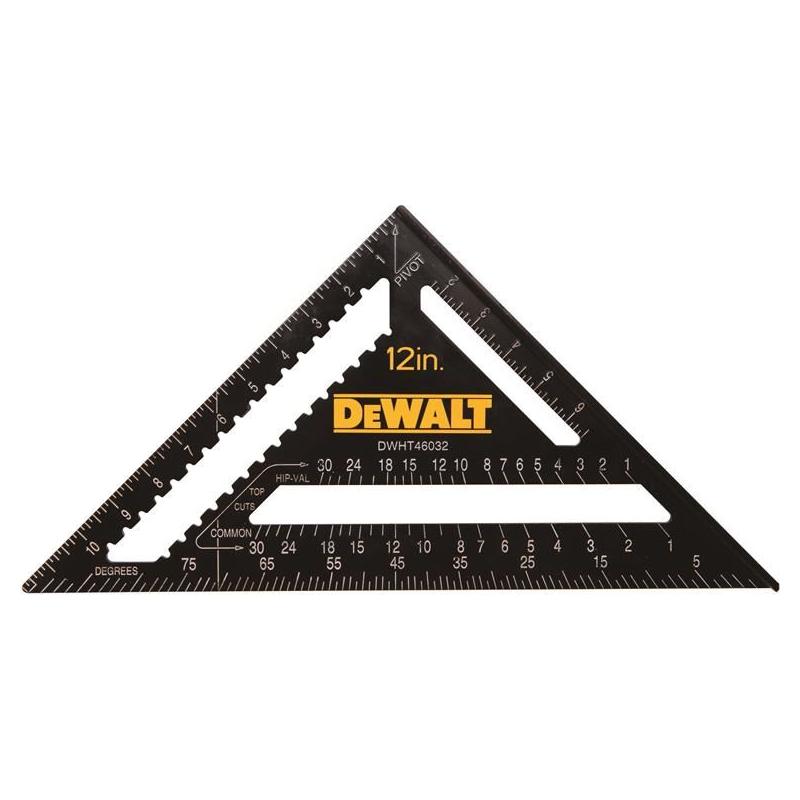 Dewalt Rafter Layout Square 12in Dewalt - RockBottom Northampton
