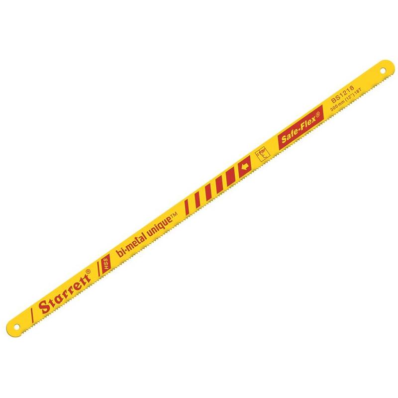 Starrett Bi-Metal Unique Safe-Flex Hacksaw Blades 300mm (12in) x 24 TPI Box 50 Starrett - RockBottom Nothampton