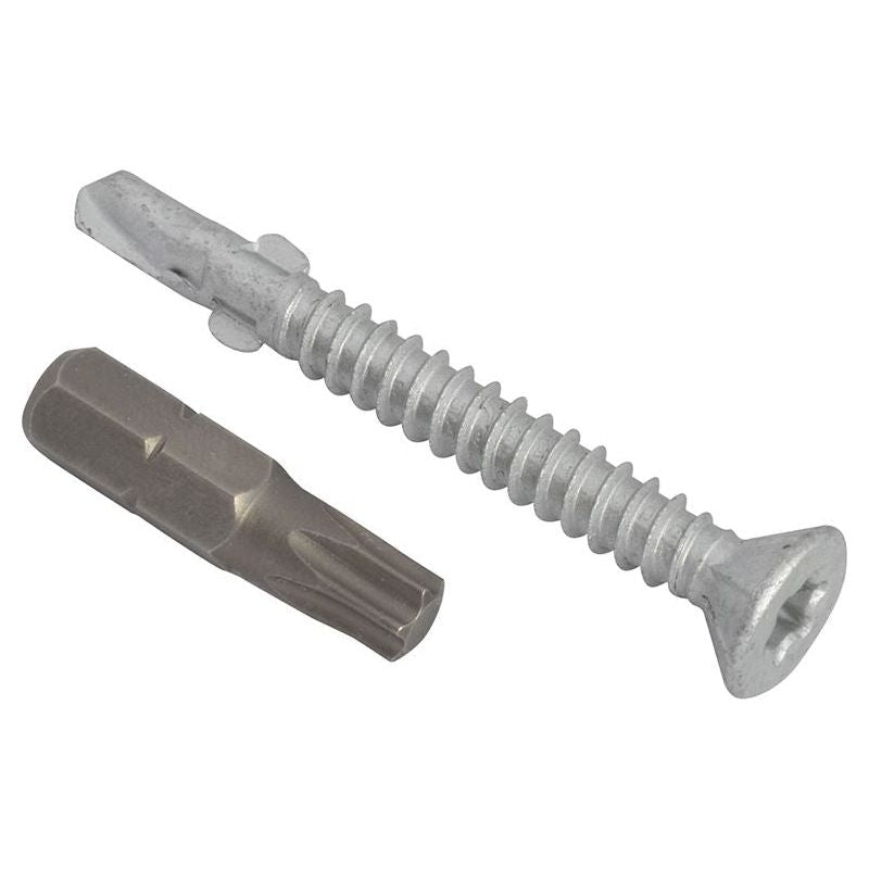 Forgefix TechFast Roofing Screw Timber - Steel Light Section 5.5 x 50mm Pack 100 ForgeFix - RockBottom Northampton