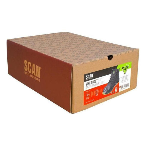 Scan Viper SBP Safety Boots UK 10 EUR 44 Scan - RockBottom Nothampton