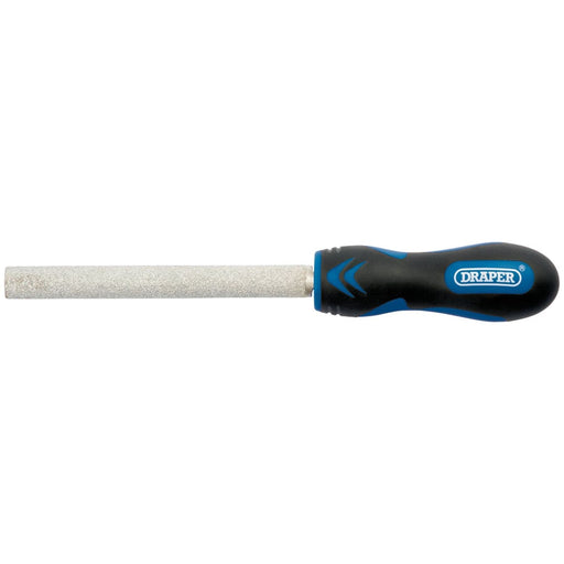 Draper Soft Grip Half Round Tiling File, 140mm 49421 Draper - Town Tools 