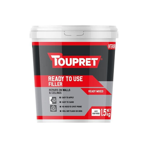 Toupret Ready To Use Filler 1.5kg Toupret - RockBottom Northampton