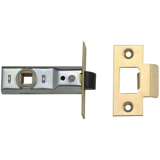 Yale Locks M888 Tubular Mortice Latch 64mm 2.5 in Polished Brass Pack of 3 Yale Locks - RockBottom Northampton