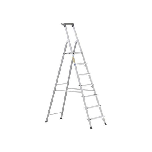 Zarges Scana S Lightweight Platform Steps, Platform Height 1.24m 6 Rungs Zarges - RockBottom Northampton