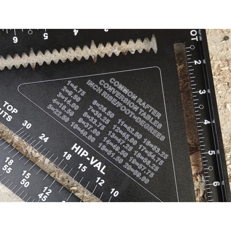 Faithfull Prestige Quick Square Black Aluminium 300mm (12in) Faithfull - RockBottom Northampton