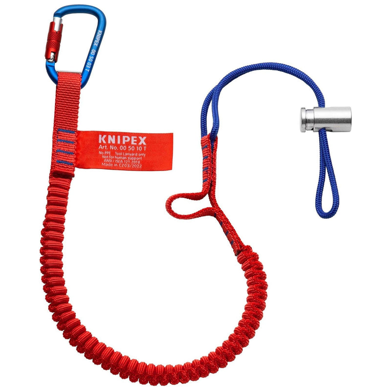 Draper Knipex 00 50 12 T BK Lanyard with fixated carabiner Draper - Town Tools