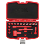 Draper XP1000 VDE Metric Socket Set, 1/4" Sq. Dr. (17 Piece) Draper - Town Tools