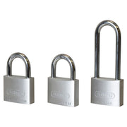 Abus Mechanical 64TI/40mm TITALIUM™ Padlock Triple Pack (1 Long Shackle) ABUS Mechanical - RockBottom Northampton 
