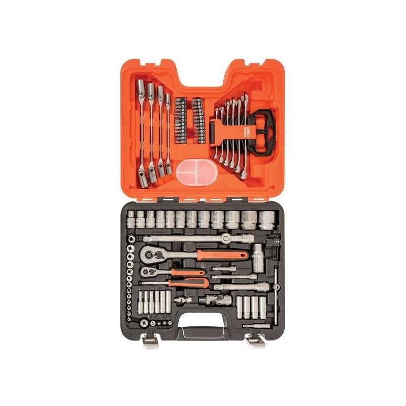 Bahco S910 1/4 & 1/2in Drive Socket & Spanner Set, 92 Piece Bahco - RockBottom Northampton