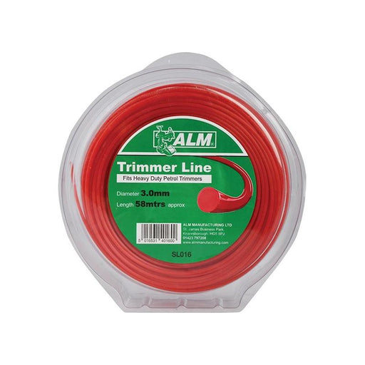 Alm Manufacturing SL016 Heavy-Duty Petrol Trimmer Line 3mm x 58m ALM Manufacturing - RockBottom Northampton 