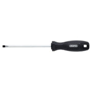 Draper Slotted Parallel Hard Grip Screwdriver, 5.5 x 125mm Draper - Town Tools
