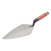 Marshalltown 34L Wide London Pattern Brick Trowel Leather Handle 11in Marshalltown - RockBottom Northampton