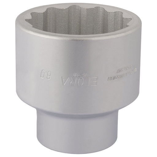 Draper Elora Bi-Hexagon Socket, 1" Sq. Dr., 60mm 67442 Draper - Town Tools 