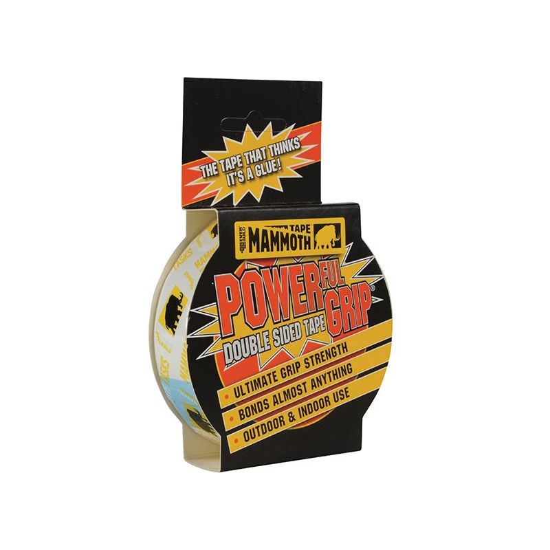 Everbuild Sika Powerful Grip Double-Sided Tape 50mm x 2.5m Everbuild Sika - RockBottom Northamptin