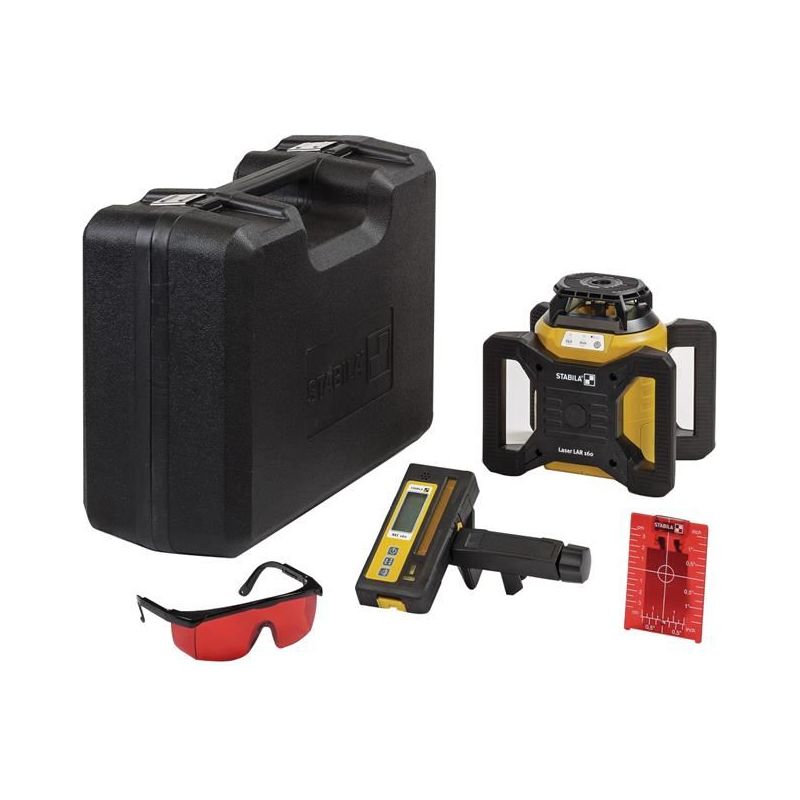 Stabila LAR 160 Rotation Laser Set, 5 Piece Stabila - RockBottom Nothampton