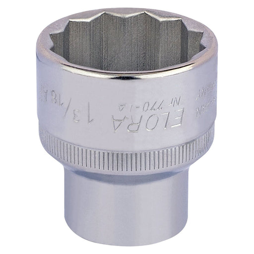 Draper Elora Bi-Hexagon Socket, 1/2" Sq. Dr., 1.3/16" 24509 Draper - Town Tools 