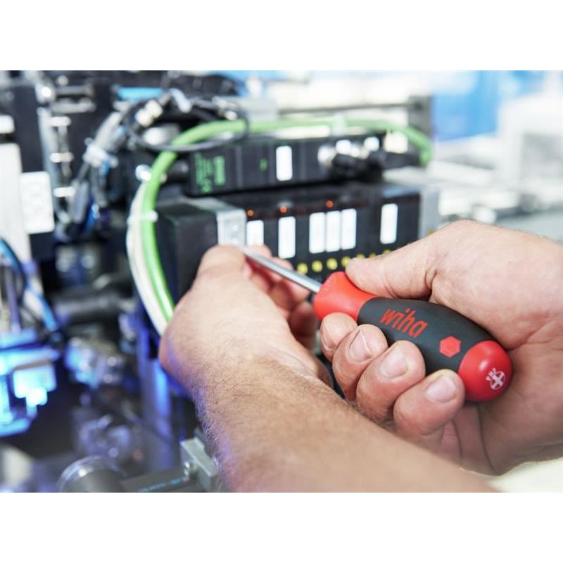 Wiha SoftFinish® Screwdriver Slotted 3.5 x 100mm Wiha - RockBottom Northampton