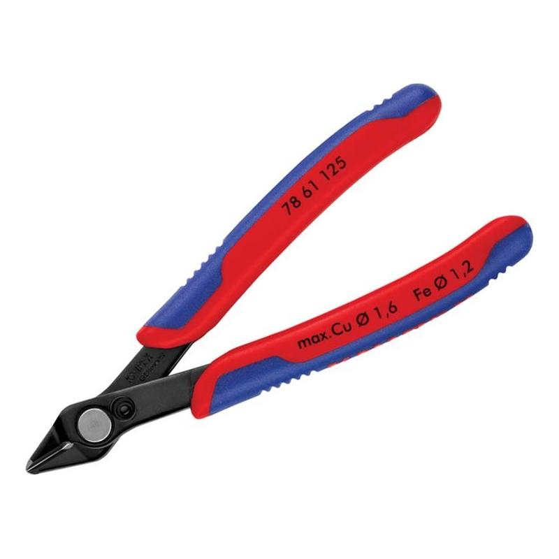 Knipex Electronic Super Knips® for Optical Fibre 125mm Knipex - RockBottom Northampton