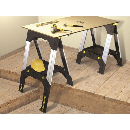 Stanley® Hand Tools FatMax® Telescopic Sawhorses (Twin Pack) STANLEY® Hand Tools - RockBottom Nothampton