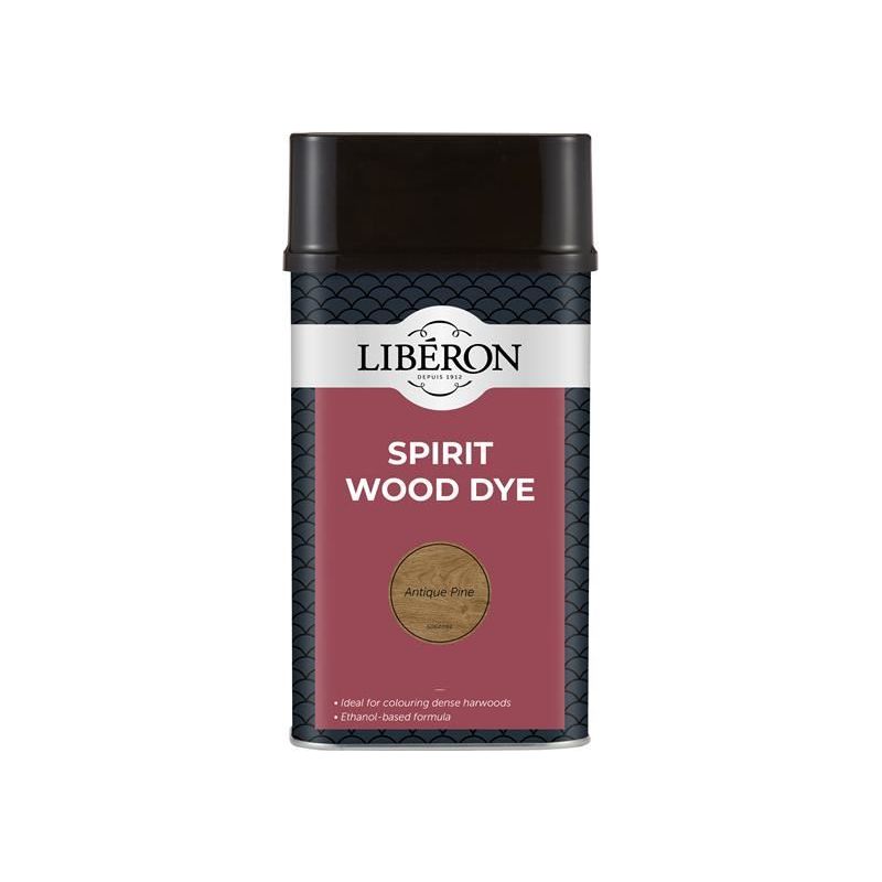 Liberon Spirit Wood Dye Antique Pine 1 litre Liberon - RockBottom Northampton