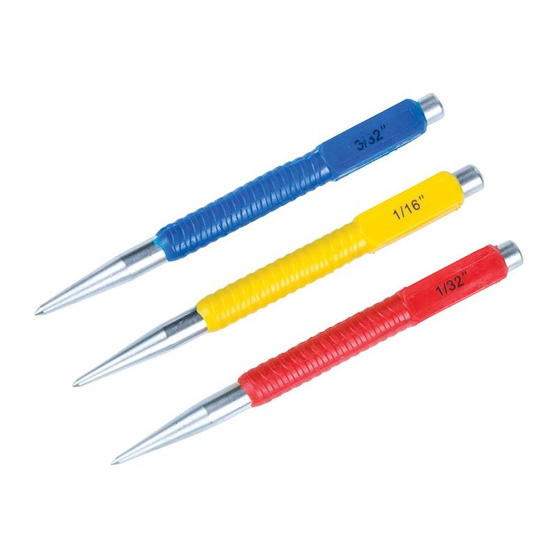 Bluespot Tools Nail Punch Set, 3 Piece BlueSpot Tools - RockBottom Northampton
