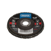 Draper Zirconium Oxide Flap Disc, 100 x 16mm, 40 Grit 81912 Draper - Town Tools 