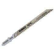 Dewalt Power Tools XPC HCS Wood Jigsaw Blades Pack of 5 T101B DeWALT Power Tools - RockBottom Northampton