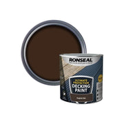 Ronseal Ultimate Protection Decking Paint English Oak 2.5 litre Ronseal - RockBottom Nothampton